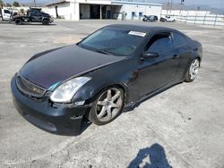 Salvage cars for sale at Sun Valley, CA auction: 2005 Infiniti G35