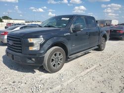 Salvage cars for sale from Copart Haslet, TX: 2015 Ford F150 Supercrew
