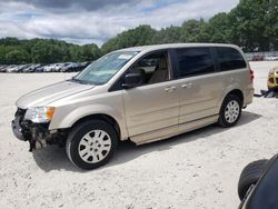 Salvage cars for sale at North Billerica, MA auction: 2015 Dodge Grand Caravan SE
