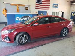 Salvage cars for sale from Copart Angola, NY: 2019 Hyundai Sonata Limited