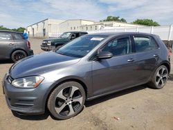 Volkswagen Golf salvage cars for sale: 2016 Volkswagen Golf S/SE