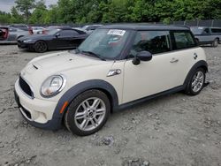 Salvage cars for sale from Copart Waldorf, MD: 2013 Mini Cooper S