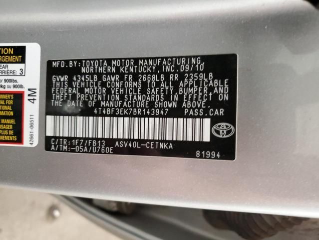 2011 Toyota Camry Base