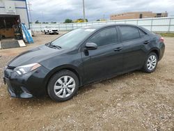 Salvage cars for sale from Copart Bismarck, ND: 2016 Toyota Corolla L