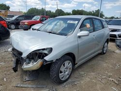 Salvage cars for sale from Copart Columbus, OH: 2003 Toyota Corolla Matrix XR