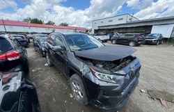 Salvage cars for sale from Copart Montreal Est, QC: 2021 Toyota Rav4 LE