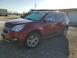 Salvage cars for sale at Temple, TX auction: 2012 Chevrolet Equinox LTZ