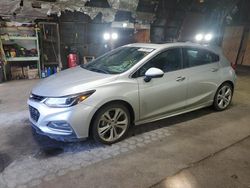 Salvage cars for sale at Albany, NY auction: 2017 Chevrolet Cruze Premier