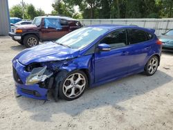 Vehiculos salvage en venta de Copart Midway, FL: 2013 Ford Focus ST