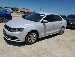 Salvage cars for sale at Temple, TX auction: 2017 Volkswagen Jetta S