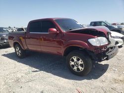 Salvage cars for sale from Copart Earlington, KY: 2004 Toyota Tundra Double Cab Limited