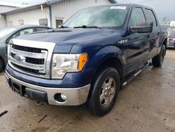 Salvage cars for sale at Pekin, IL auction: 2013 Ford F150 Supercrew