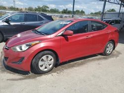 Salvage cars for sale at Orlando, FL auction: 2016 Hyundai Elantra SE