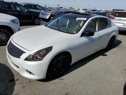 Salvage cars for sale from Copart Martinez, CA: 2010 Infiniti G37 Base