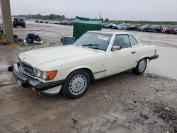 Salvage cars for sale at West Palm Beach, FL auction: 1989 Mercedes-Benz 560 SL