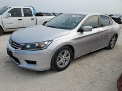 Salvage cars for sale from Copart San Antonio, TX: 2015 Honda Accord LX