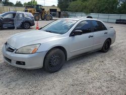 Salvage cars for sale from Copart Knightdale, NC: 2006 Honda Accord Value