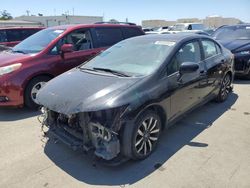 Honda Civic EXL salvage cars for sale: 2014 Honda Civic EXL