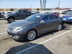 Salvage cars for sale at Van Nuys, CA auction: 2015 Lincoln MKZ