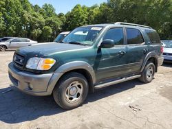 Salvage cars for sale at Austell, GA auction: 2004 Toyota Sequoia SR5