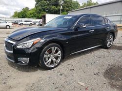 Salvage cars for sale at Chatham, VA auction: 2016 Infiniti Q70 3.7
