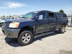 Nissan salvage cars for sale: 2008 Nissan Titan XE