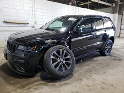 Salvage cars for sale from Copart Blaine, MN: 2018 Jeep Grand Cherokee Overland