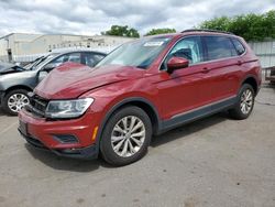 Volkswagen salvage cars for sale: 2018 Volkswagen Tiguan SE