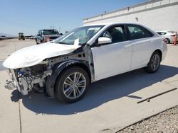 Salvage cars for sale at Farr West, UT auction: 2015 Toyota Camry LE