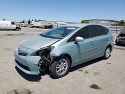 Salvage cars for sale at Bakersfield, CA auction: 2013 Toyota Prius V