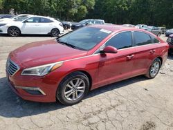 Salvage cars for sale at Austell, GA auction: 2015 Hyundai Sonata SE