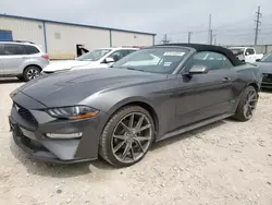 Salvage cars for sale at Haslet, TX auction: 2019 Ford Mustang