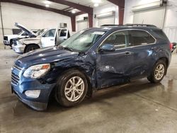 Salvage cars for sale from Copart Avon, MN: 2016 Chevrolet Equinox LT