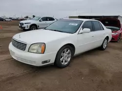 Salvage cars for sale at Brighton, CO auction: 2005 Cadillac Deville