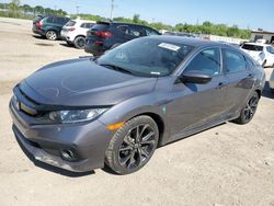 Salvage cars for sale from Copart Indianapolis, IN: 2019 Honda Civic Sport