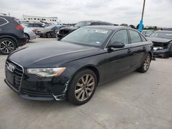 Salvage cars for sale at Grand Prairie, TX auction: 2013 Audi A6 Premium Plus