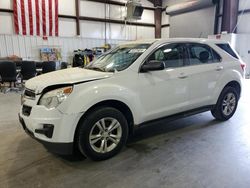 Salvage cars for sale at Mendon, MA auction: 2013 Chevrolet Equinox LS