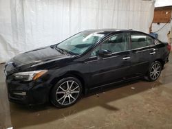 Salvage cars for sale at Ebensburg, PA auction: 2018 Subaru Impreza Limited