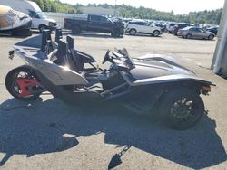 Salvage motorcycles for sale at Exeter, RI auction: 2016 Polaris Slingshot