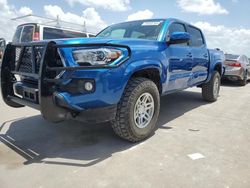 Salvage trucks for sale at Grand Prairie, TX auction: 2016 Toyota Tacoma Double Cab