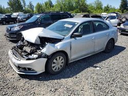 Volkswagen salvage cars for sale: 2015 Volkswagen Jetta Base