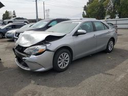 Salvage cars for sale from Copart Rancho Cucamonga, CA: 2017 Toyota Camry LE