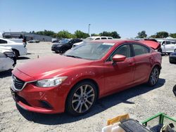 Salvage cars for sale at Sacramento, CA auction: 2015 Mazda 6 Touring