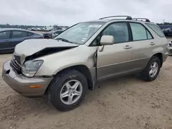 Salvage cars for sale from Copart Houston, TX: 1999 Lexus RX 300