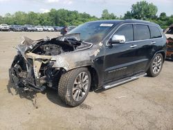 Jeep salvage cars for sale: 2017 Jeep Grand Cherokee Overland