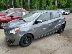 Salvage cars for sale at East Granby, CT auction: 2020 Mitsubishi Mirage ES