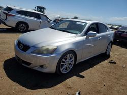 Salvage cars for sale from Copart Brighton, CO: 2007 Lexus IS 250