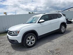 Salvage cars for sale at Albany, NY auction: 2018 Volkswagen Atlas SE