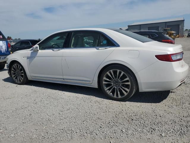 2017 Lincoln Continental Reserve