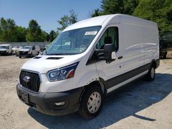 Salvage cars for sale at Mendon, MA auction: 2023 Ford Transit T-250